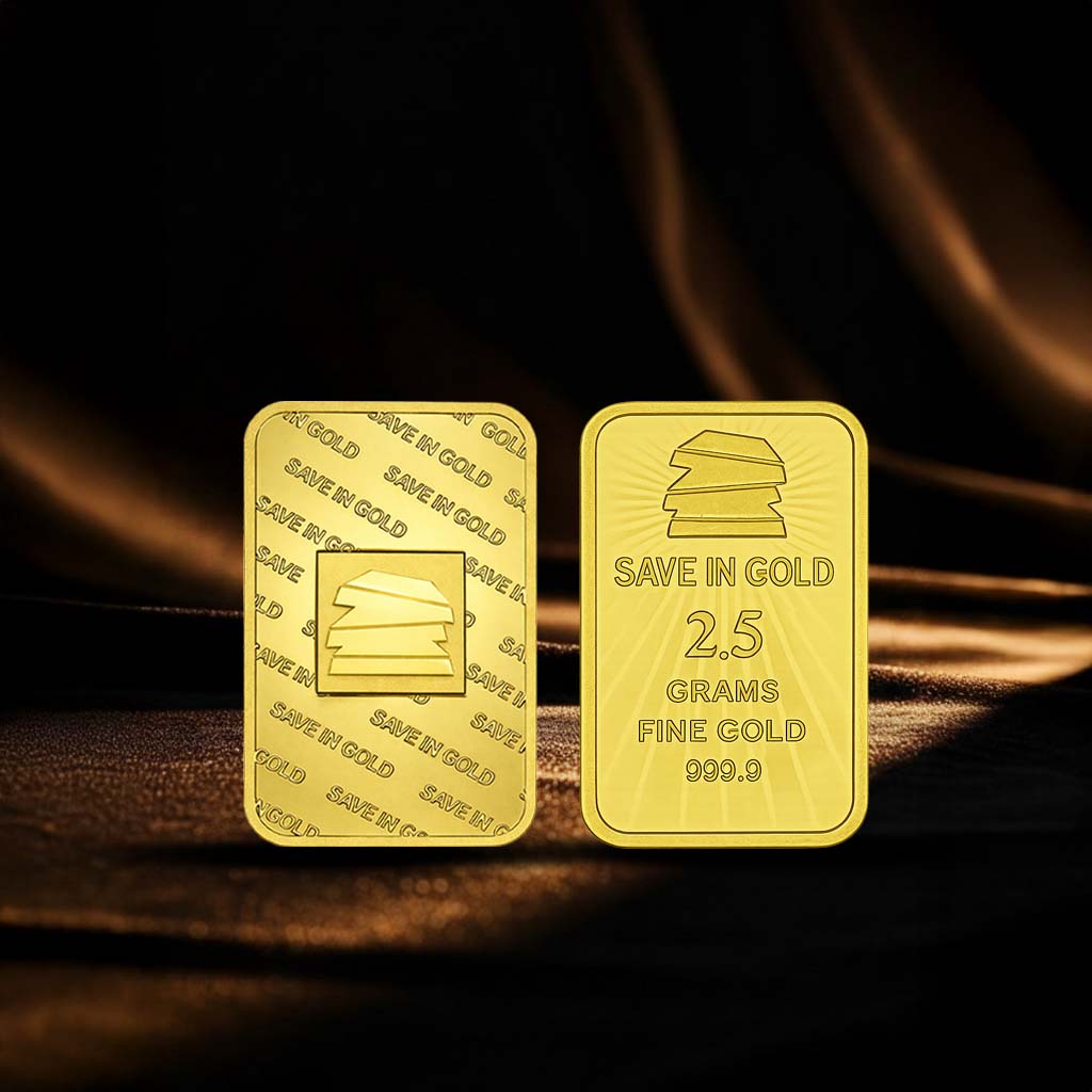 2.5 Grams Gold Bar (Save in Gold)